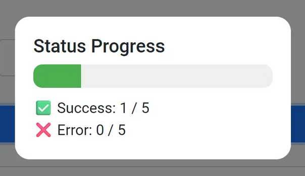 download progress