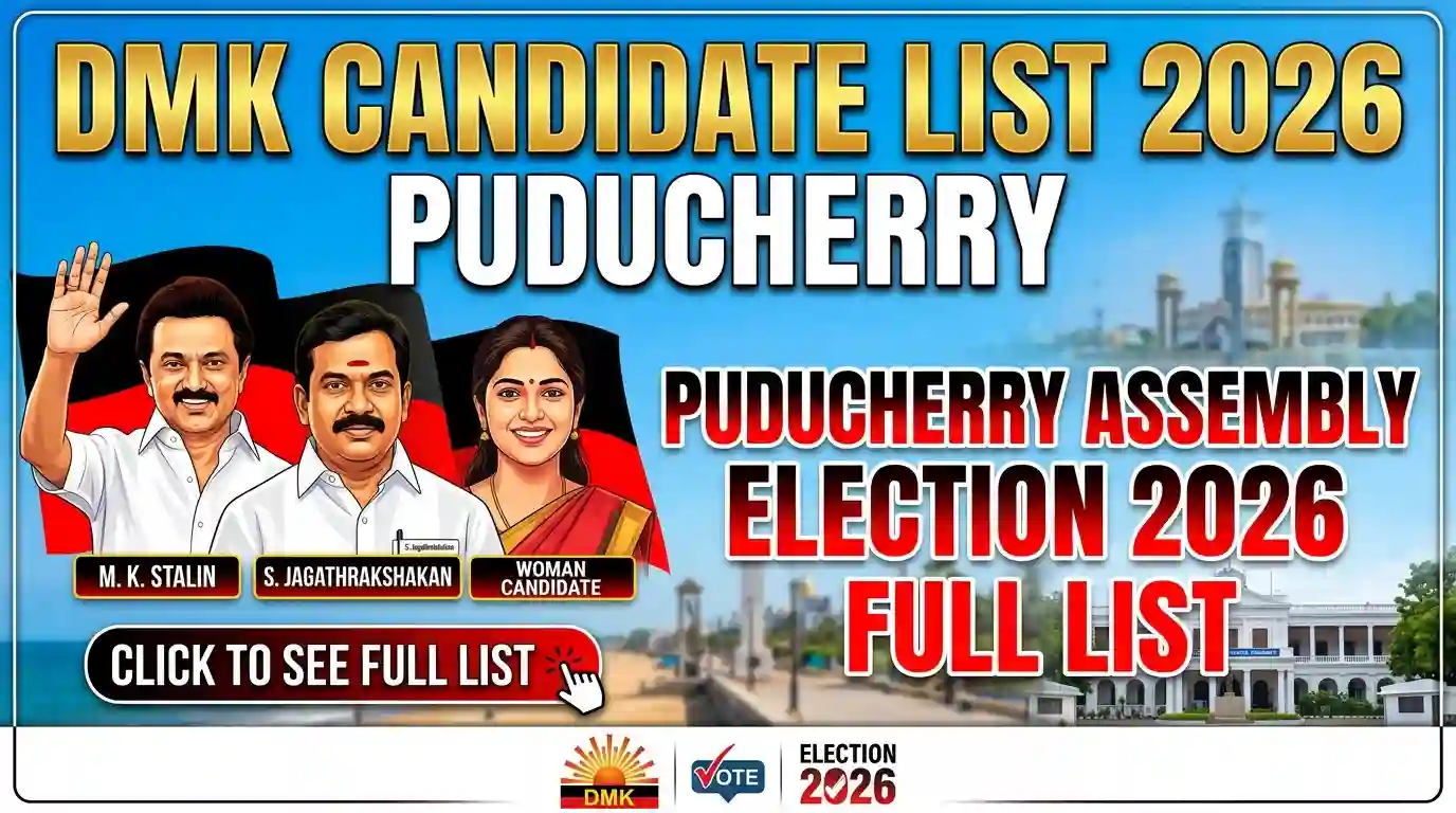 Puducherry Election 2026 Candidate List