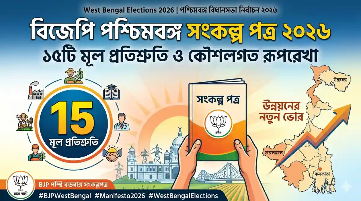 BJP West Bengal Manifesto 2026