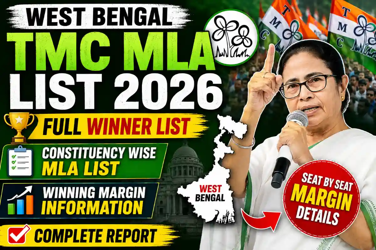 West Bengal TMC MLA List 2026