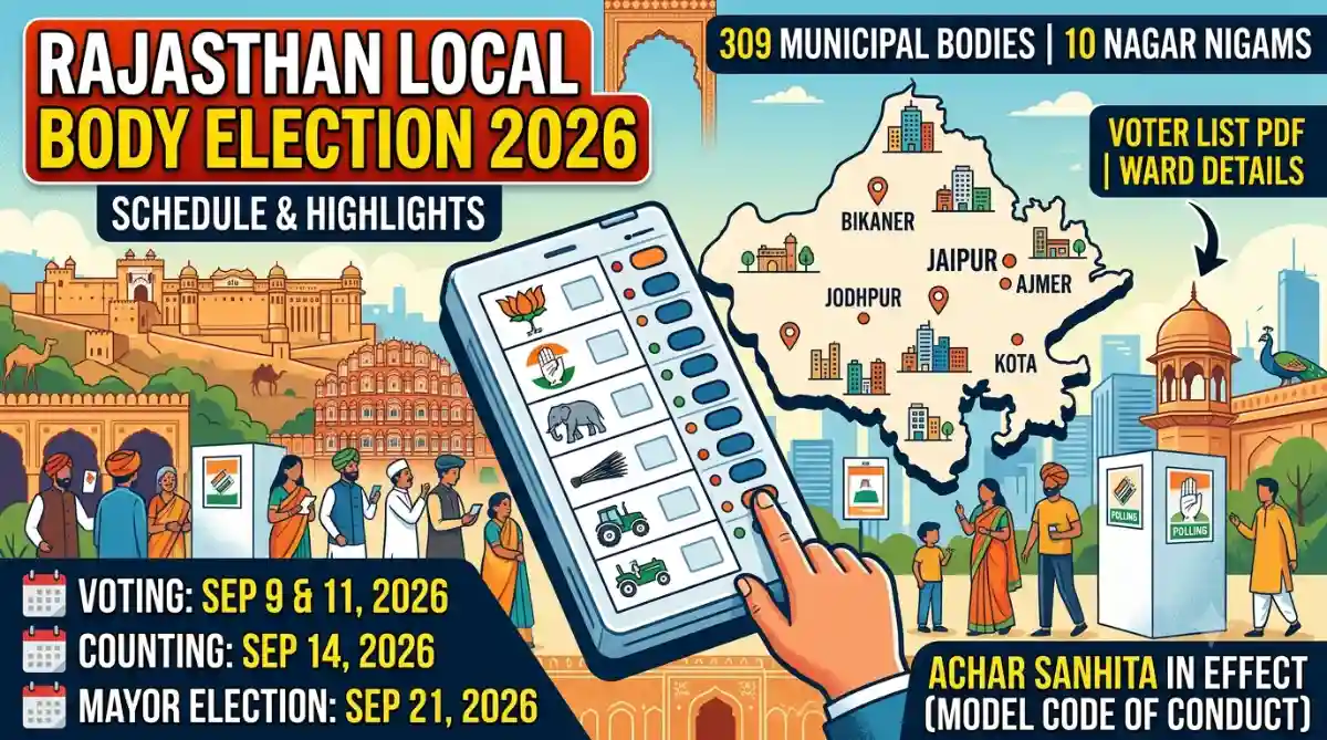 Rajasthan Local Body Election 2026